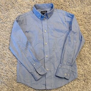 Chaps Light Blue Kids Button-Down Shirt